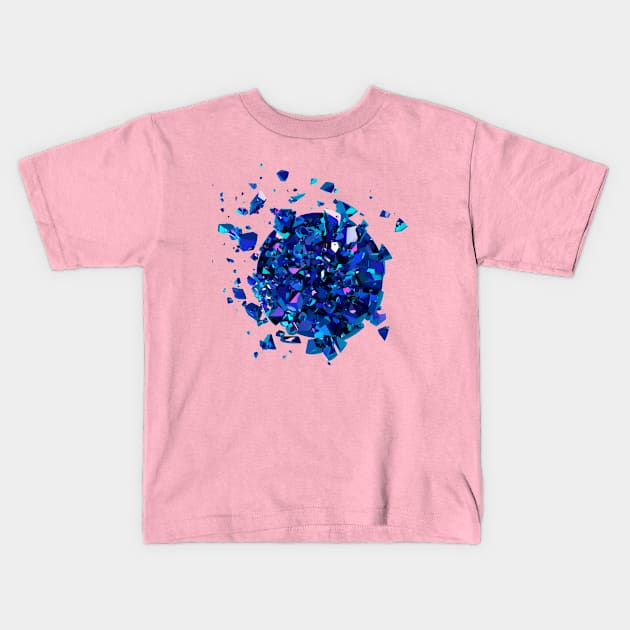 crystalmodule Kids T-Shirt by baha2010